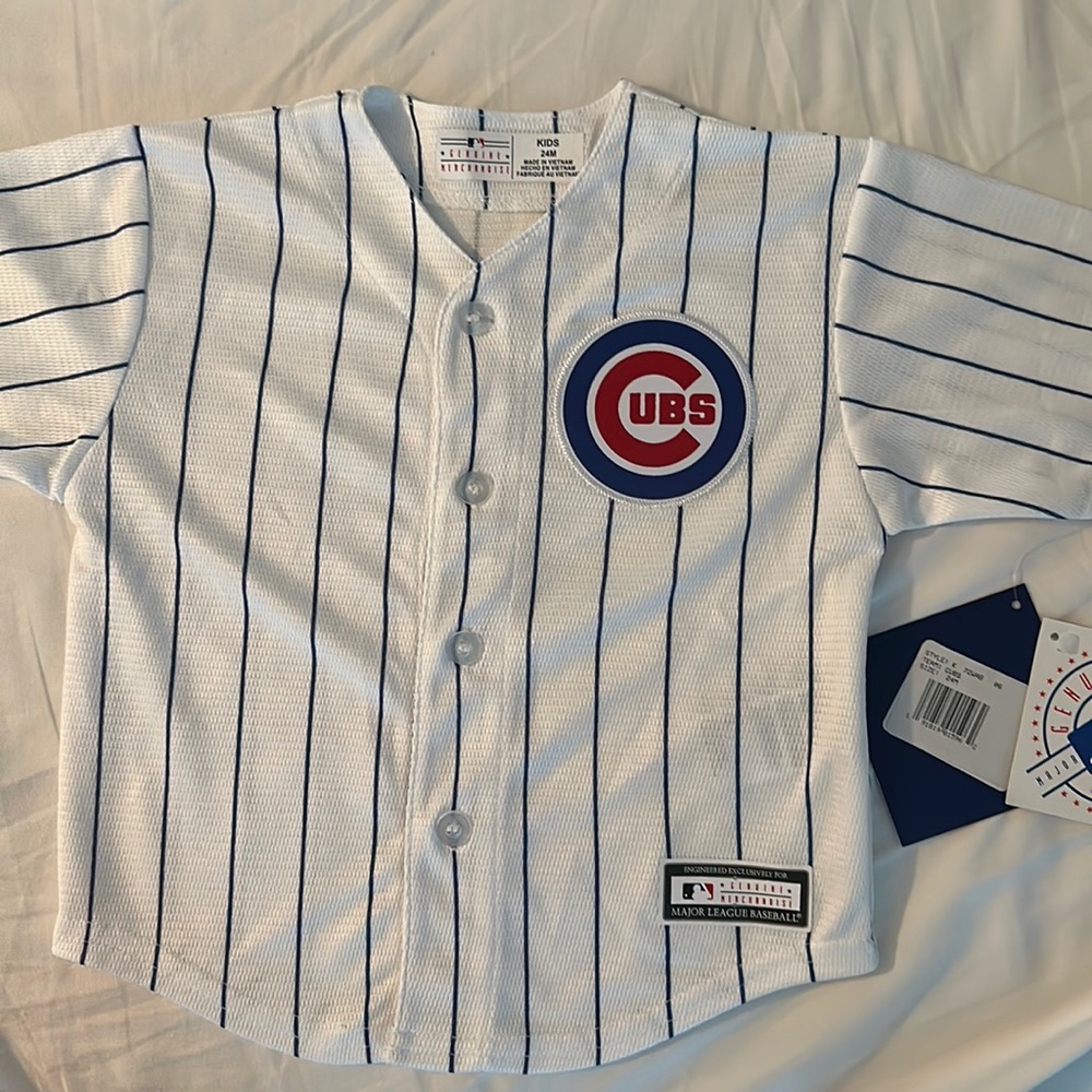 NWT Toddler Cubs Jersey (24 mo)